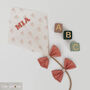 Kite Wall Hanging,Coral Bunny Fabric Nursery Decoration, thumbnail 11 of 11