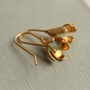 Opal Snowdrop Bud Earrings, thumbnail 4 of 7