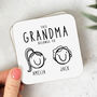 Personalised Coaster 'This Grandma Belongs To', thumbnail 1 of 5