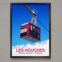 Les Houches Ski Resort Poster, thumbnail 1 of 6
