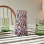 Stunning Mouth Blown Colourful Glass Table Jug, thumbnail 4 of 4