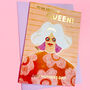Absolute Queen! Gold Foiled Mothers Day Card, thumbnail 2 of 3