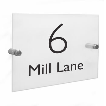 Personalised House Number Sign, 4 of 4