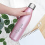 Personalised Glitter Insulated Water Bottle, thumbnail 6 of 12