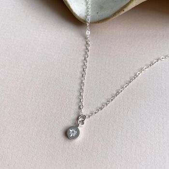 Guiding Star Coin Charm Necklace, 2 of 6