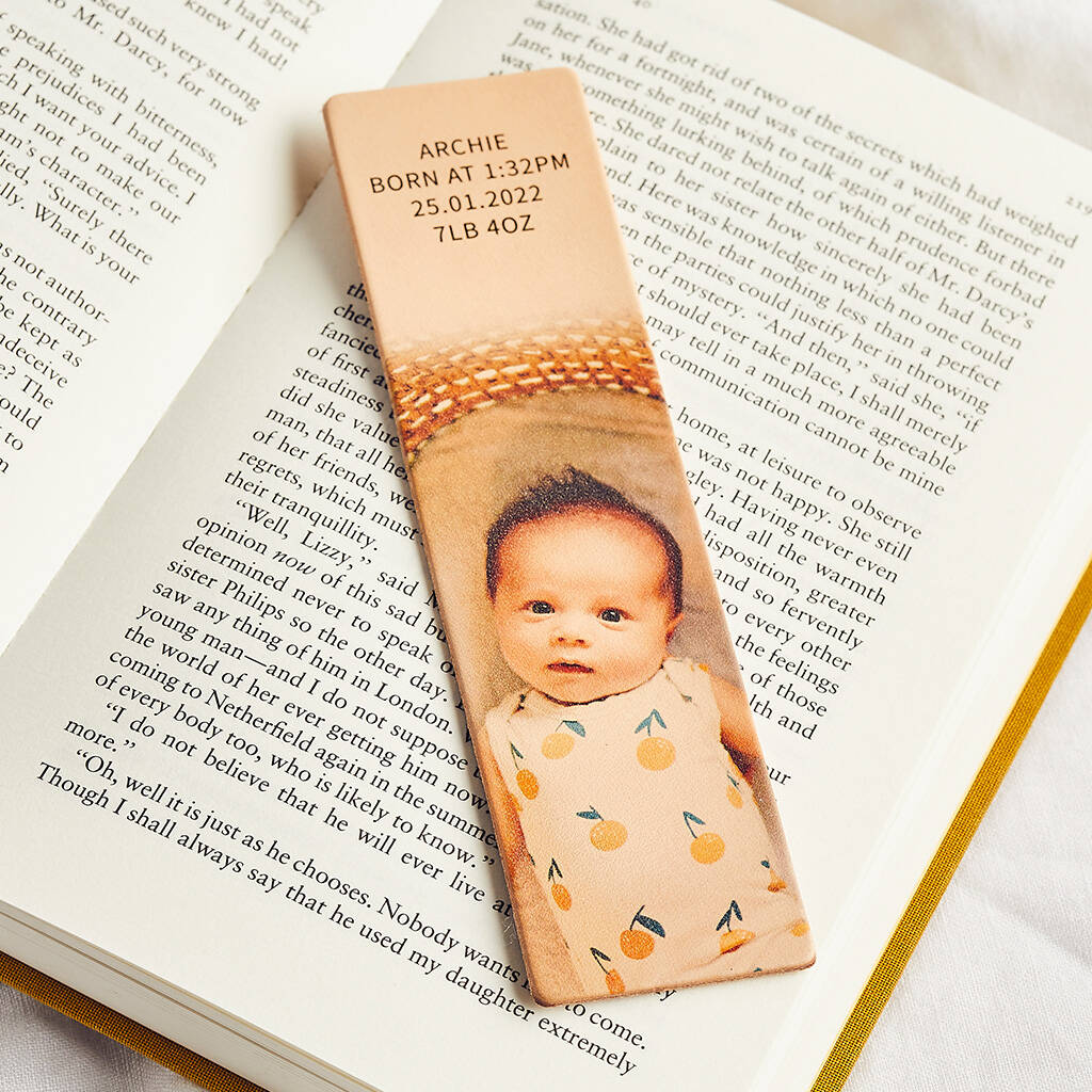 Personalised Photo Bookmark With Message, 1 of 6
