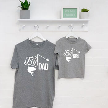 Fishing Father And Child Matching T Shirts By Lovetree Design