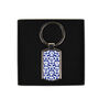 Blue 'Nettles' Millefiori Keyring, thumbnail 3 of 8