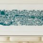 The Thames, London Illustrated Map Print, thumbnail 2 of 2