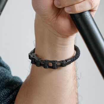Personalised Bike Chain Bracelet, 3 of 10