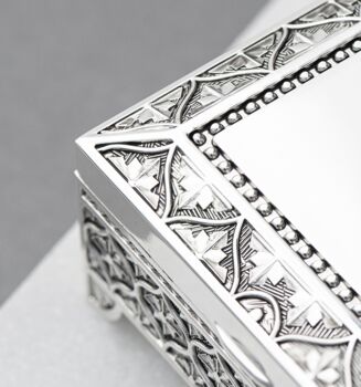 Personalised Graduation Silver Trinket Box, 3 of 3