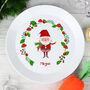 Personalised Christmas Santa Plate, thumbnail 1 of 3