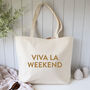 Viva La Weekend Fun Tote Holiday Bag, thumbnail 3 of 3