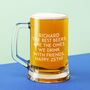 Pint Tankard Personalised With Your Own Message, thumbnail 1 of 4