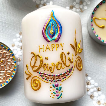 Diwali Henna Inspired Candle, 3 of 3