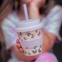 Butterfly Babychino Cup And Straw, thumbnail 1 of 2