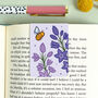 July Magnetic Birth Flower Bookmark Larkspur, thumbnail 3 of 7