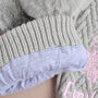 Personalised Knitted Hat And Scarf Set, thumbnail 5 of 10