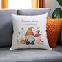 Personalised Autumn Gonk Cushion, thumbnail 2 of 4
