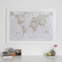 Map Of The World Art Print, thumbnail 2 of 11