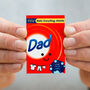 Personalised Laundry Fridge Magnet For Dad, thumbnail 3 of 3