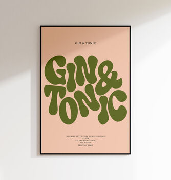 Gin And Tonic Print, 4 of 9