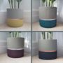 Melrose Concrete Indoor Plant Pot, thumbnail 11 of 12