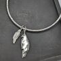 Maxi Celestial Sterling Silver Bangle, thumbnail 8 of 8