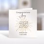 Long Service Work Anniversary Card, thumbnail 1 of 3