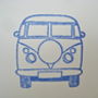 Set Of Five Campervan Gift Tags, thumbnail 5 of 5