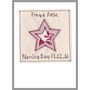 Personalised Girls Initial Star Card For Any Occasion, thumbnail 2 of 12