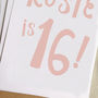 Personalised 16th Birthday Card, thumbnail 4 of 4