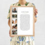Personalised Wedding Vows Photo Print, thumbnail 6 of 11