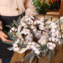 Cotton Forest Giant Christmas Wreath, thumbnail 4 of 6