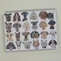 Paper Dogs 1000 Piece Jigsaw Puzzle, thumbnail 2 of 2