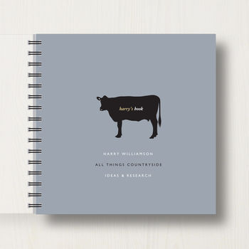 Personalised Cow Lover's Book Or Album, 8 of 11