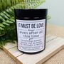Personalised Your Breathing Annoys Me Valentines Candle, thumbnail 1 of 4