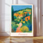 Provence France Travel Art Print, thumbnail 1 of 3