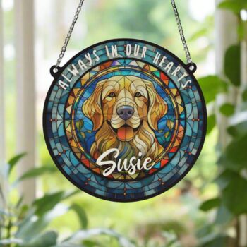 Golden Retriever Memorial Suncatcher, 3 of 6