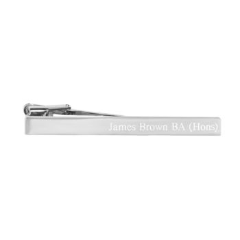 Graduation Personalised Name And Letters Tie Clip, 9 of 9