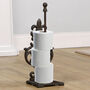 Cast Iron Vintage Free Standing Toilet Roll Holder, thumbnail 3 of 6