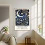 Natural History Moon Flower Art Print, thumbnail 2 of 4