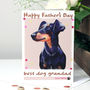 Personalised 'Nellie' Dog Father's Day Card, thumbnail 2 of 9