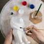Paint Your Own Ceramic Faceted Animal Ornament Kit, thumbnail 2 of 12