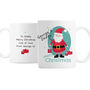 Personalised Mr Claus Christmas Mug – Stocking Filler And Secret Santa Gift, thumbnail 5 of 5