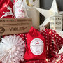 Personalised Christmas Santa Mail Stamp Bag, thumbnail 1 of 3