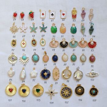 Pick Your Own Custom Gold Three Charm Necklace, 3 of 10