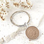 21st Birthday 2004 Or 2005 Penny Coin Keyring, thumbnail 2 of 8