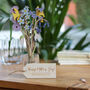 Personalised Wooden Birth Flower Bouquet, thumbnail 5 of 10