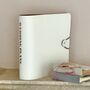 Recycled Leather Lever Arch Folder Wedding Plans Made In Over 25 Colours, thumbnail 1 of 6